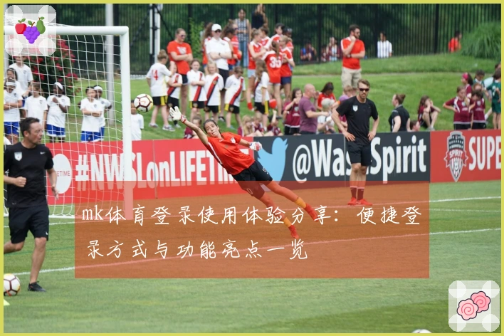 mk体育登录使用体验分享：便捷登录方式与功能亮点一览